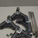 WBD WEIBIDA Adjustable Furniture Dolly with 4 DualLocking Wheels, Universal Washing Machine Base Stand, Square Appliance Mover for Refrigerator, MiniFridge, Washer & Dryer, Moving Cart