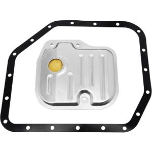 U341E Automatic Transmission Filter Oil Pan Gasket Kit Replace 35330-0W020 35330-0W021 35330-20020 Compatible with Toyota Celica Corolla Echo Matrix Yaris Scion XA XB XD Pontiac Vibe
