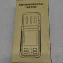 Protmex HT607 Temperature Humidity Meter High Precision Digital Hygrometer with Ambient, Relative Humidity, Dew Point, Wet Bulb Thermometer, Min/Max Hold, LCD Backlight with Cover Protector