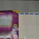Avery Printable Return Address Labels, 0.5" x 1.75", Matte Clear, 2,000 Blank Mailing Labels (08667)