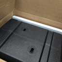 SentrySafe Black Fireproof Document Box with Key Lock, Safe Secures Files and Documents for Home or Office, 0.61 Cubic Feet, 13.6 x 15.3 x 12.1 inches, 1170