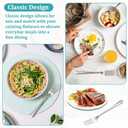 200 Pcs Metal Dinner Forks Bulk Set 7.08 Inches Stainless Steel Forks Silverware Flatware Mirror Polished for Restaurant Home Kitchen Dishwasher Safe