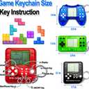 25 Pcs Video Game Party Favors for Kids, Video Game Keychain, Mini Gamer Party Favors, Gaming Party Decorations, Birthday Party, Classroom Prizes, Goodies Bags Stuffer