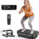 FEIERDUN Vibration Plate Exercise Machine, Vibration Plate for Lymphatic Drainage, Power Plate Vibration Platform for Weight Loss, Toning & Wellness