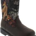 Deer Stags Boy's Tour Snow Boot (1 Little Kid, Brown Camo)
