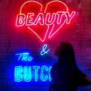 segrass 32.8ft LED neon Lights with Remote APP Control IP65 Waterproof Flexible Neon Strip Lights 24V RGB Rope Lights for Bedroom Room Outdoors Décor