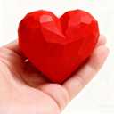 I Love You Gift for Girlfriend Boyfriend,Handmade Wood Love Heart Gift,Valentines Day Christmas Anniversary Birthday Gifts,Matchbox Gifts (Love Heart)