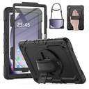 HXCASEAC Case for Samsung Galaxy Tab A9 Not the same Size it's Too Small + Plus 11 Inch, Protective with Screen Protector/Hand Strap/Pen Holder, Sturdy Shockproof for Samsung A9 Plus Tablet Case SM-X210 SM-X216 SM-X218 - Black