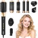 8 in 1 Hair Dryer Air Styler, Hair Dryer with Diffuser, 110000 RPM High Speed Air Styler Wrap, Blow Dryer Brush Set Includes Diffuser & Auto Curler, Fast Drying Styling, Volumizing, Straighten