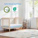 Dourxi Crib Mattress, Dual Firmness Soft & Firm Memory Foam Toddler Mattress, 3-Layer Baby Mattresses with Breathable Washable Cover, CertiPUR-US Certified, 52" x 27.5" x 6" for Crib