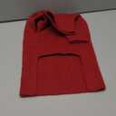 SUNFURA Dog Sweater, Medium Dog Sweaters Doggie Pullover for Fall Winter, Fleece Pet Christmas Sweaters for Holiday, Warm Turtleneck Knitwear for French Bulldog, Boston Terrier, Red M