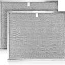 Allure Range Hood Grease Filter BPS1FA30 99010299 by Fetechmate 11-3/4" x 14-1/4" x 3/8" Aluminum Mesh Filter Fit for B-roan QS1 30" N-utone WS1 QS2 Range Hoods Replace S99010305 AP3378953-2 Pack