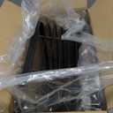 TQVAI Kitchen Dish Drainer Rack with Drying Board and Full-Mesh Silverware Utensils Holder, Black