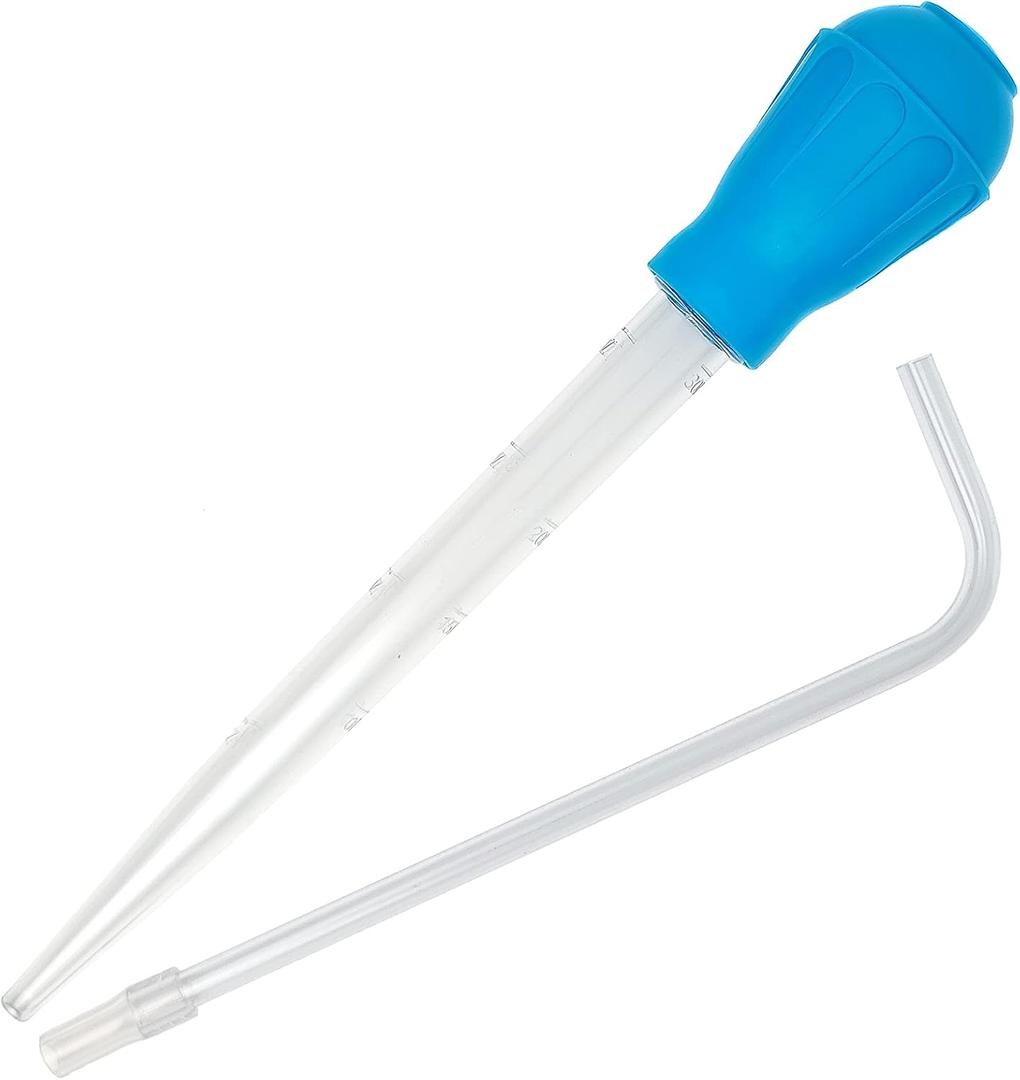 Aquarium Coral Feeder Fish Feeder Waste Clean Tool Manual Cleaner Water Changer Fish Tank Cleaning Tool Siphon Dropper Waste Remover Aquatic Bottom Feeder Pipette Aquarium (19IN)