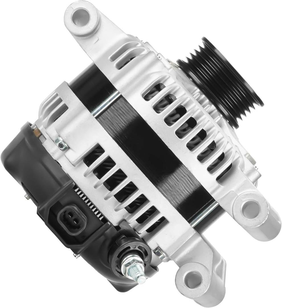 New Alternator Replacement 2.2L 2.4L for Cobalt 2006-2007, for Hhr 2.2L 2.4L L4 2006-2007, for Pontiac 2.2L 2.4L L4 G5 2007, for Pursuit 2.2L 2.4L L4 2006, Replace for 1042104330, 1042104420
