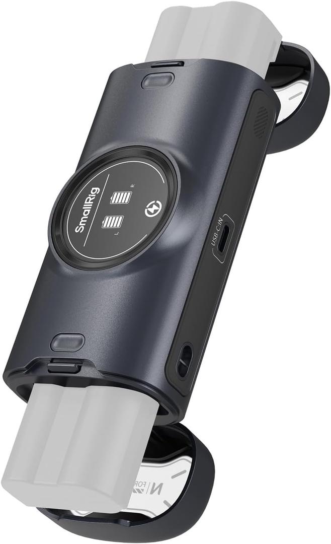 SMALLRIG EN-EL15c Battery Charger for Nikon, 18W 2.5h Dual Slot Camera Charger with HD Display, Full Compatible with Nikon ZR Z6III Zf Z8 Z7II Z7 Z6II Z6 D850 D810 D780 D750 D500 D7500 D7200