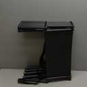 Dog Stairs for Car, Foldable Ramps for Dogs with Non-Slip Surface for Large Dogs Portable Dog Steps for Cars and SUV, Truck to 200 lbs, 4 Steps