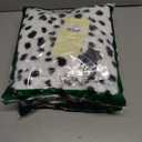 2 x Cosrea Women Halloween Costume Black and White Spotted Dog Shawl Faux Stole for Adult (White)