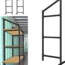 3 Pack Shipping Container Shelves Bracket with 60"(H) X 24"(W)