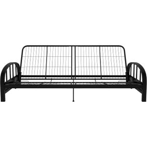 DHP Aiden Metal Futon Frame, Black