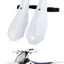 AnXin Motorcycle Handguards 7/8" and 1 1/8" Hand Guard Handlebar Protection Universal for TX125 FE 701/SM 501/S 450 350/S 250 TE 150 250/i 300/i FC 250 350 450 Dirt Pit Bike ATV White