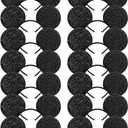 CHuangQi 20pcs Mouse Ears Headbands Black Sequin Ears for Boys & Girls Birthday Party Favors