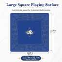 2026 American Mahjong Mat, 32.6x32.6 Inch