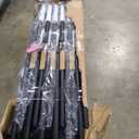 Amazon Basics Sturdy Foldable Plastic Chair, Portable, 350-Pound Capacity, White, 6-Pack