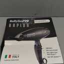 BaBylissPRO Nano Titanium Italian Rapido Hair Dryer - Professional, Lightweight 2000 Watt Blow Dryer (Black)