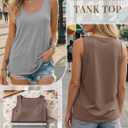 4 Pack Women's Nursing Tank Tops | Breastfeeding Sleeveless Shirts, Hidden Zippers, Scoop Neck, Loose Maternity Tops, Postpartum Tees, Summer Pumping Outfits (M)
