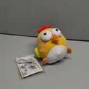 GUKCO Interactive Dog Toys, Squeaky Moving Ball Toy with Jumping & Music Modes, Rechargeable Plush Chew Toys for Small/Medium/Large Dogs to Keep Puppy Busy Pet Toys (Chick)