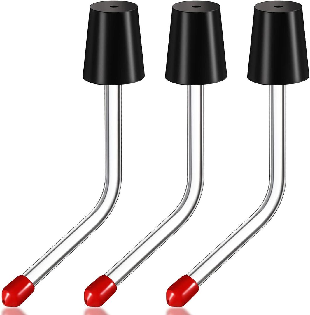 Hummingbird Feeder Tubes and Stoppers with BB Hummingbird Feeder Replacement Parts for Outdoor Making Your Own Bird Feeders (3 Packs)