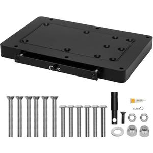 1854056 Quick Release Bracket, MKA-56 Fit for Minn Kota Riptide Instinct, Ulterra, Riptide Terrova, Terrova Quest Trolling Motor, Quickly Installs and Removes Electric Steering Trolling Motor