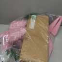 4 Ft Lighted Mini Artificial Pink Christmas Tree with Timer Remote Control 8 Mode 100 Warm White Light 18 DIY Ball Ornaments 3D Star Battery Operated Small Xmas Tree Table Indoor Holiday Decor