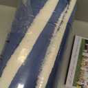 Sherpa Fleece Blanket Throw - Reversible Blanket - Washed Blue, 50" x 60"