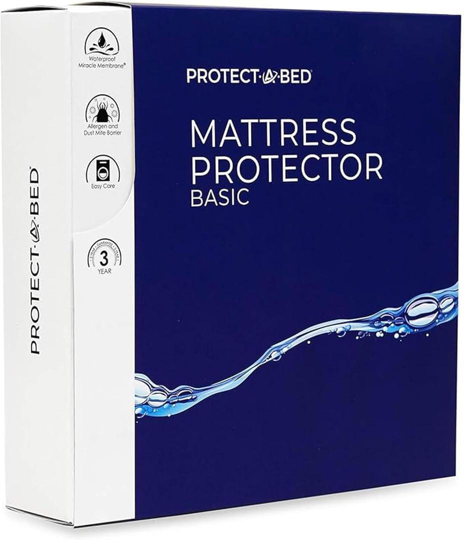 Protect-A-Bed Basic Waterproof Mattress Protector, Twin Size