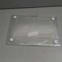 EooCoo Case Compatible with MacBook Air 13 inch M5 2026-2022 M4 M3 M2 A3449 A3240 A3113 A2681, Crystal Hard Shell Scratch Resistant Protective Cover Compatible for MacBook Air 13.6 inch Case, Clear