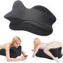 Yuanjing Ergonomic Memory Foam Wedge Firm Pillow, Middle Size 24.5*16*9inch