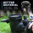 SPX5500C Strainer Housing kit with Cover O-Ring Strainer Basket Compatible with Hayward Power-Flo Matrix SP1590,XStream,Perflex,Pro and VL Pump and Filter