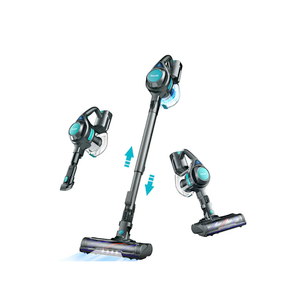 VOWEEK VC08 ULTRALIGHT CORDLESS STICK VACUUM CLEANER WITH HEPA FILTERS, HEADLIGHT, SELF-STANDING ELECTRIC MOP, 3 COLORS