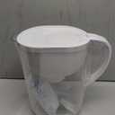 Brita Large Water Filter Pitcher for Tap and Drinking Water, Includes 1 Standard Filter, BPA-Free, Lasts Two Months, 10-Cup Capacity, Bright White