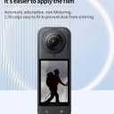 Screen Protector for Insta360 X6 Action Camera, High-definition Scratch 9H Tempered Film,HD Clear, Bubble Free with Easy Installation Kit, 2 Pack.