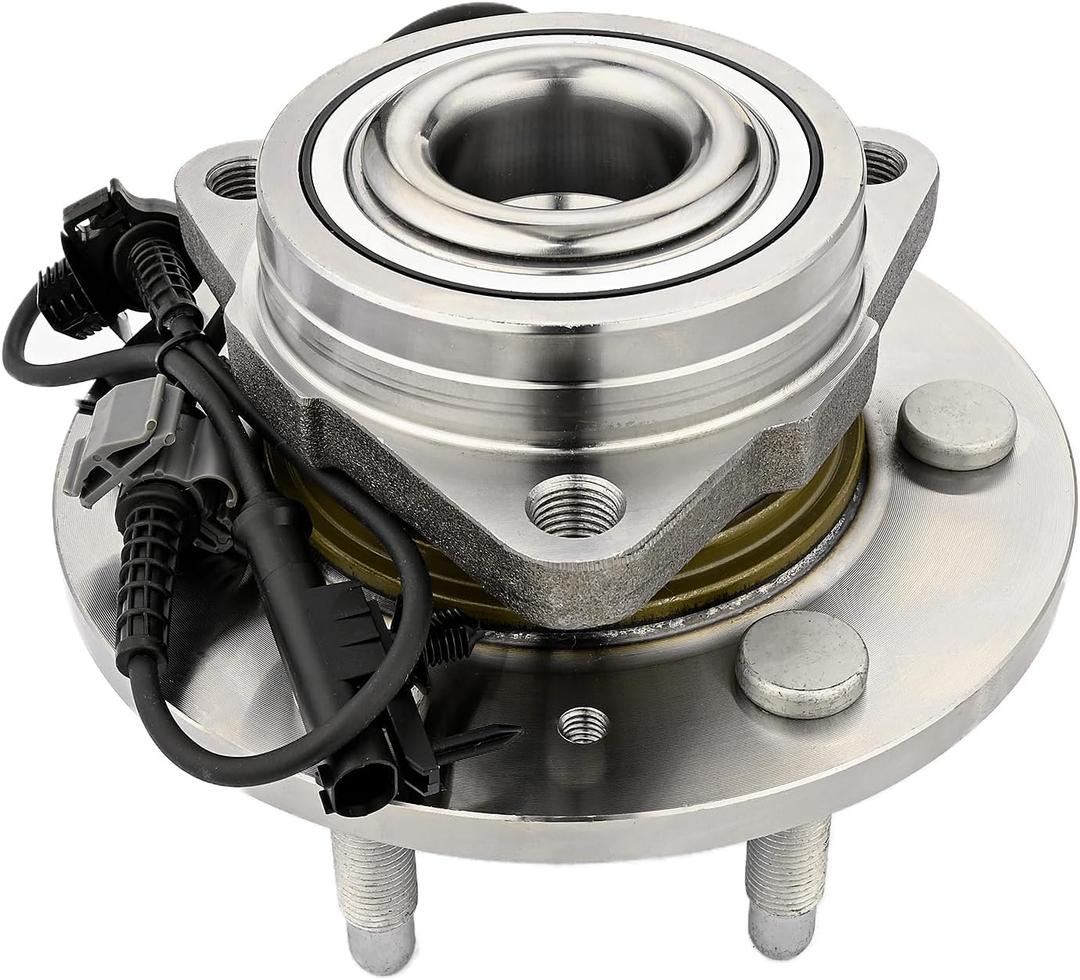 515096 4WD Front Wheel Hub and Bearing Assembly for Cadillac Escalade, for GMC Yukon, for 2007-2014 Chevy Tahoe, for Cadillac Escalade EXT, for Chevy Avalanche, for 2007-2013 GMC Sierra 1500