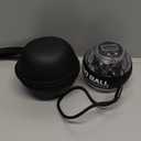 JWKPA Torque Ball Hand Exerciser,Gyro Ball Hand Wrist Exerciser with Counter,Compact and Portable, AutoStart Colorful Lighting,Designed for Fitness Enthusiasts and Office Workerss(Black)