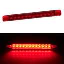 Cxdar Third 3rd Brake Light LED for 2010-2024 Toyota 4Runner, High Mount Rear Brake Lights Assembly for 2014-2019 Toyota Highlander, Waterproof Center Cab Lamp Stop Light (Red)