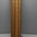 ARLO BLINDS Sheer Bamboo Roman Shades with Valance - Tuscan, 31" W x 60" H - Light Filtering Cordless Blinds for Interior Windows - Real Natural Bamboo Material - Mounting Hardware Included