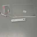 Led Note Board with Colors, Light Up Acrylic Message Board, Glowing Acrylic Dry Erase Board with Light, Led Boards to Write On, Led Writing Board Led Drawing Board (Large/11.8 * 7.9 inches)