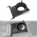 10" Under Seat Speaker Pod Panel for Maverick R, Front Underseat Speaker Enclosures Boxes Pods Mount Compatible with Can Am Maverick R MAX X RS 2024+ Accessories