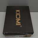 KIDMI Genuine Suede Platform Slippers for Women Fuzzy Winter Warm Shoes Indoor Outdoor (7.5-8, Chestnut)