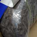 MIULEE Pack of 2 Throw Pillow Covers 24x24 Inch Neutral Chocolate Faux Fur Decorative Sherpa Pillow Covers Fuzzy Accent Soft Sheepskin Fleece Cushion Cases for Boho Home Decor Couch Living Room Bed